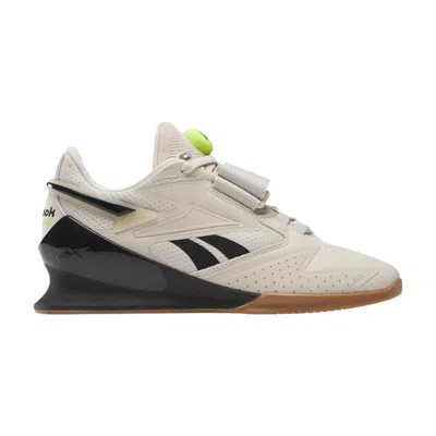 Pre-owned Reebok Wmns Legacy Lifter 3 'stucco Black' In Cream