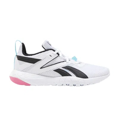 Pre-owned Reebok Wmns Mega Flexagon 'white Neon Blue'