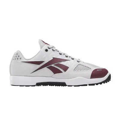 Pre-owned Reebok Wmns Nano 2.0 'cold Grey Maroon'