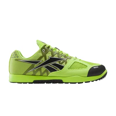 Pre-owned Reebok Wmns Nano 2.0 'laser Lime Black' | Green | Women's Size 8.5