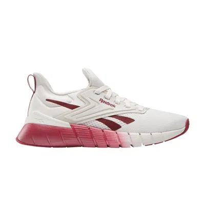 Pre-owned Reebok Wmns Nano Gym 'luxe Grey Retro Red' | White | Women's Size 8.5