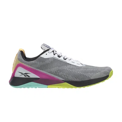 Pre-owned Reebok Wmns Nano X1 Grit 'white Black Pursuit Pink'