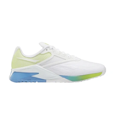 Pre-owned Reebok Wmns Nano X2 'white Acid Yellow'