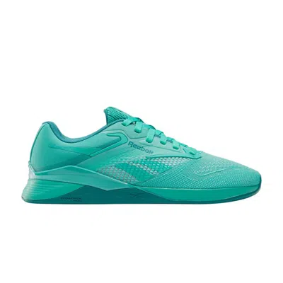Pre-owned Reebok Wmns Nano X4 'unleashed Green' | Teal | Women's Size 5.5 In Blue