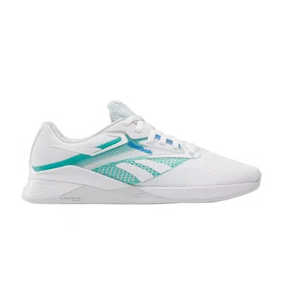 Pre-owned Reebok Wmns Nano X4 'white Unleashed Green'
