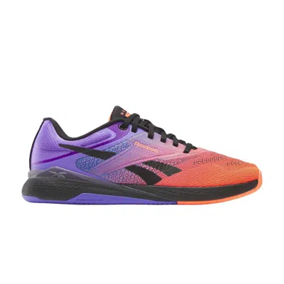 Pre-owned Reebok Wmns Nano X5 'white/flash Orange/royal Purple' | Women's Size 6.5