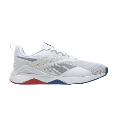 Pre-owned Reebok Wmns Nanoflex Tr 2.0 'white Vector Blue'