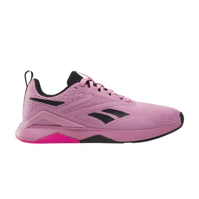 Pre-owned Reebok Wmns Nanoflex Tr 2.0 'jasper Pink Black'