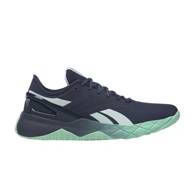 Pre-owned Reebok Wmns Nanoflex Tr 'vector Navy Hint Mint' In Blue