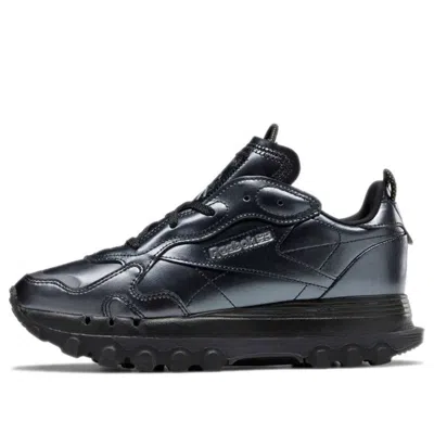 Reebok (wmns)  Cardi B X Classic Leather 'black Dark Silver'