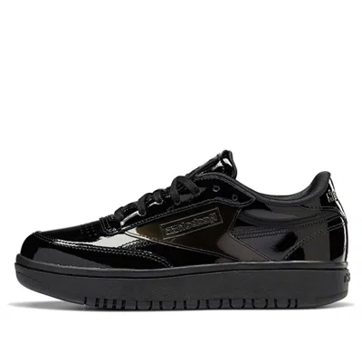 Reebok Womens  Cardi Coated Club C Double In Black/black