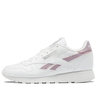 Reebok (wmns)  Classic Leather 'chalk Infused Lilac' In White
