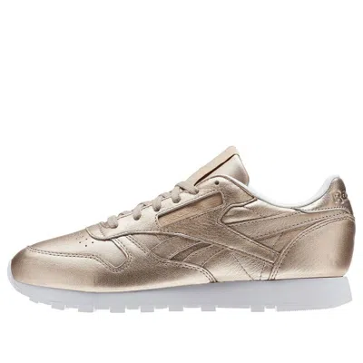 Reebok (wmns)  Classic Leather 'melted Metal' In Gold