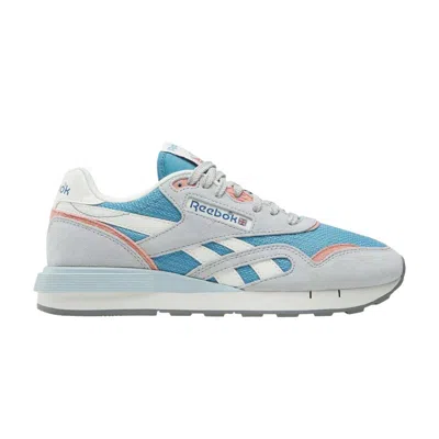Pre-owned Reebok Wmns  Classic Nylon 89 'warpedblue' | White | Women's Size 11