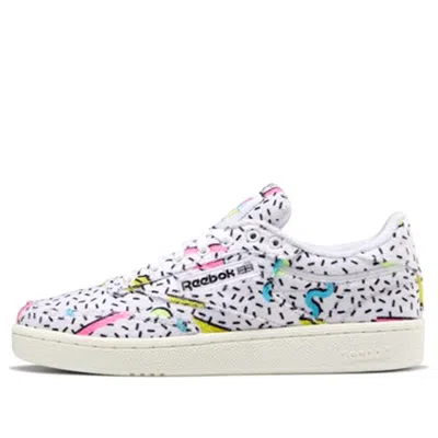 Reebok (wmns)  Club C 85 'beach Towel Allover Print' In Black