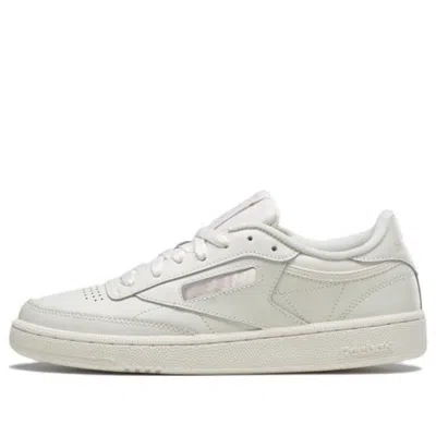 Reebok Club C 85 Sneaker In White/pink