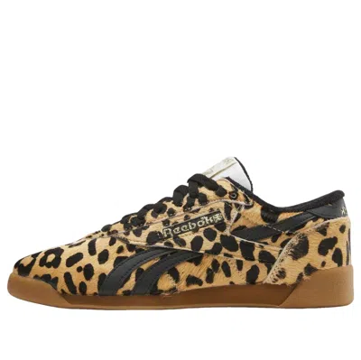 Reebok Women's Freestyle Lo Shoes In Animal Print