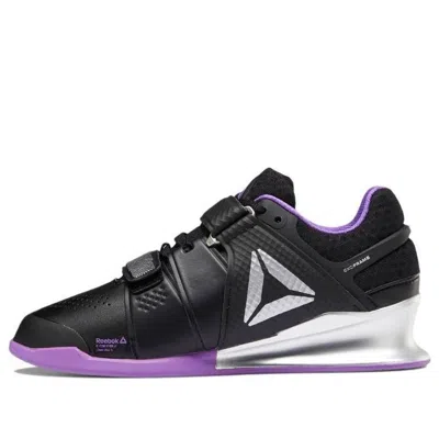 Reebok (wmns)  Legacy Lifter Low-top Weightlifting Shoes Black/purple In Multi