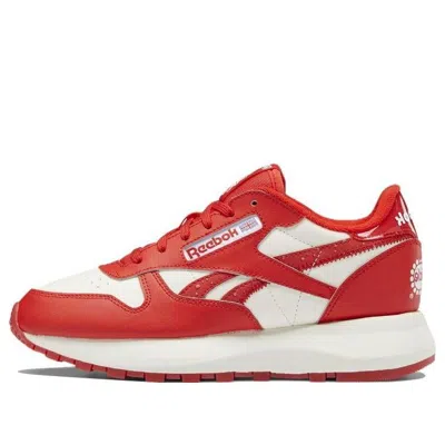 Reebok Womens  Classic Leather Sp In White/red