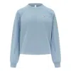 Reebok (wmns)  Round Neck Knitted Loose Casual Pullover Sweatshirt 'blue'
