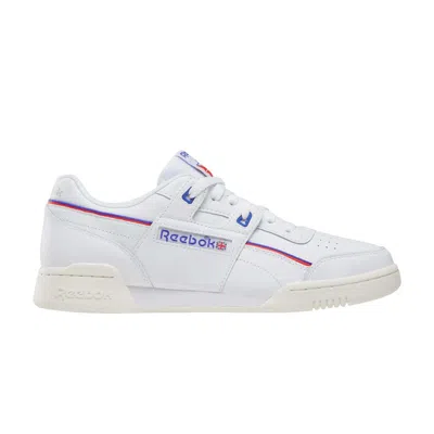 Pre-owned Reebok Wmns Workout Plus 'white Grey Breakout Blue' | Women's Size 13