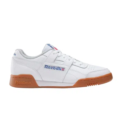 Pre-owned Reebok Wmns Workout Plus 'white Vector Blue Vector Red' | Women's Size 8