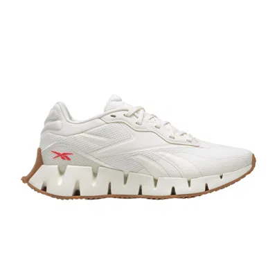 Pre-owned Reebok Wmns Zig Dynamica 4 'chalk Gum' In Cream