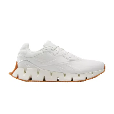 Pre-owned Reebok Wmns Zig Dynamica 4 'chalk Gum' | Cream | Women's Size 8 In White
