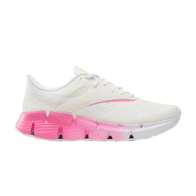 Pre-owned Reebok Wmns Zig Dynamica 5 'vintage Chalk True Pink' | Cream | Women's Size 9.5