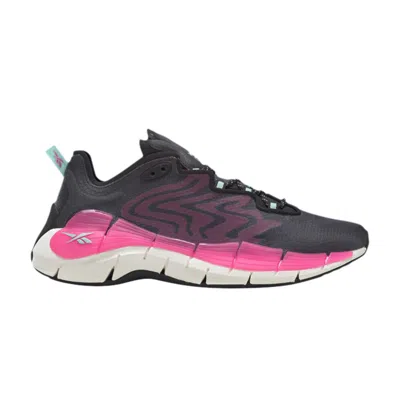 Pre-owned Reebok Wmns Zig Kinetica 2 'black Atomic Pink' | Women's Size 9