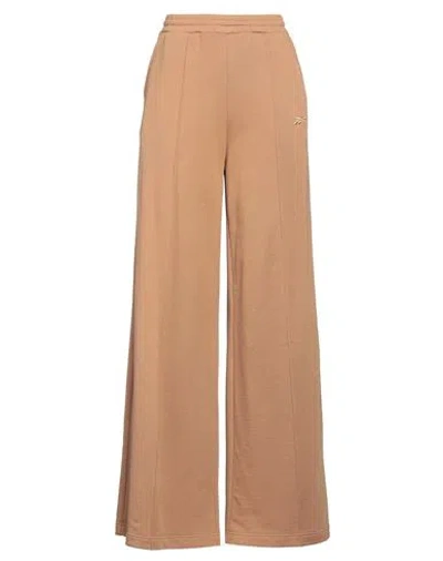 Reebok Woman Pants Brown Size S Cotton