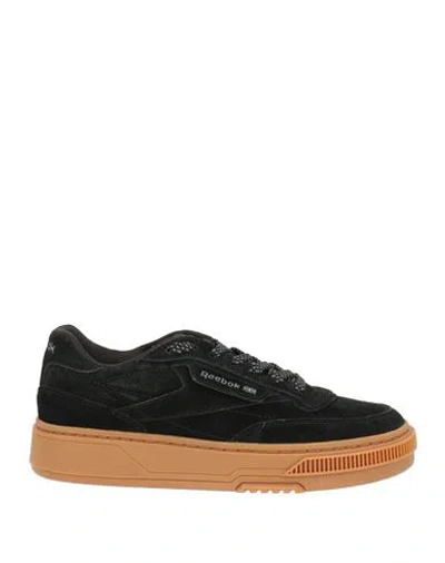 Reebok Woman Sneakers Black Size 6.5 Leather