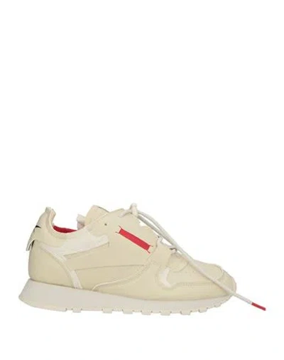 Reebok Woman Sneakers Cream Size 5.5 Leather In Neutral