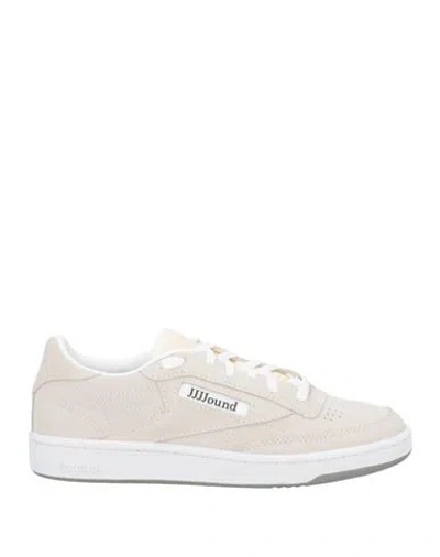 Reebok Woman Sneakers Light Grey Size 7 Leather, Textile Fibers In Neutral