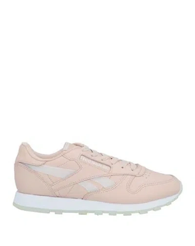 Reebok Woman Sneakers Light Pink Size 6.5 Textile Fibers