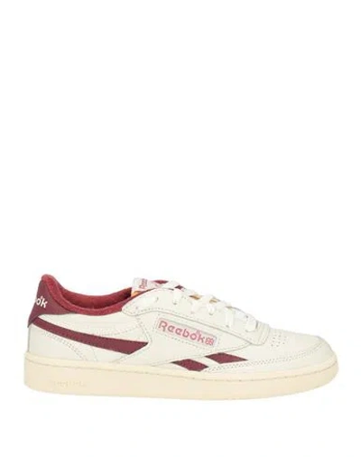 Reebok Woman Sneakers Off White Size 7.5 Leather