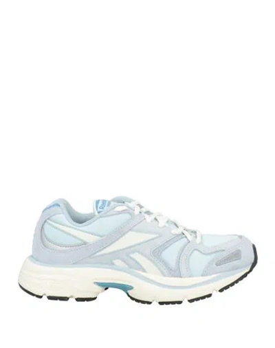 Reebok Woman Sneakers Sky Blue Size 6 Textile Fibers