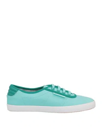 Reebok Woman Sneakers Turquoise Size 9 Textile Fibers In Blue