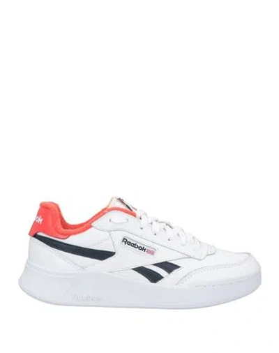 Reebok Woman Sneakers White Size 5.5 Soft Leather