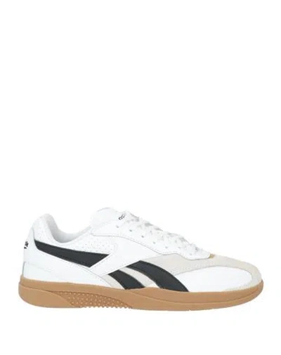 Reebok Woman Sneakers White Size 5.5 Leather In Multi