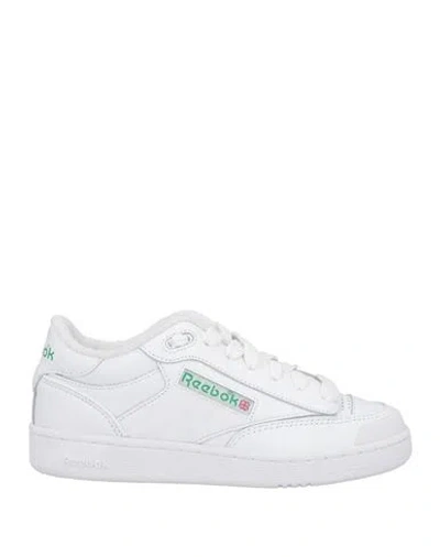 Reebok Club C 85 Vintage Leather Sneakers In White