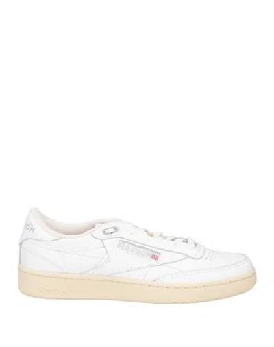 Reebok Woman Sneakers White Size 7.5 Leather