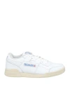 Reebok Woman Sneakers White Size 8 Leather In White