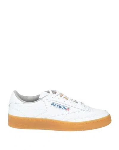 Reebok Woman Sneakers White Size 8.5 Leather