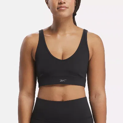 Reebok Women's Active Collective Dreamblend Bra In Black