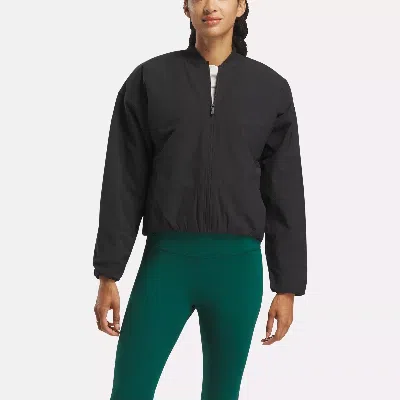 Reebok Women's Active Collective Skystretch Woven Padded Jacket In Blue