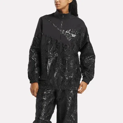 Reebok Women's Basketball Off-court Warm-up Jacket In Black