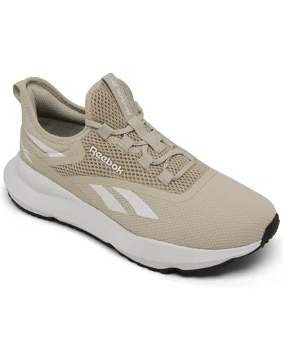 Reebok Women's Cityride Running Sneakers From Finish Line In Beige,white