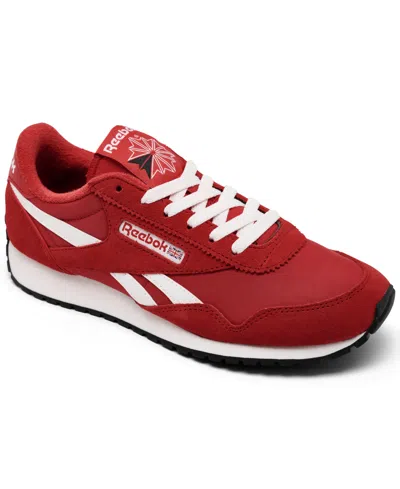 Reebok Women's Classic Az Casual Sneakers From Finish Line In Red