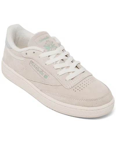 Reebok Women's Club C 85 Vintage Casual Sneakers From Finish Line In White